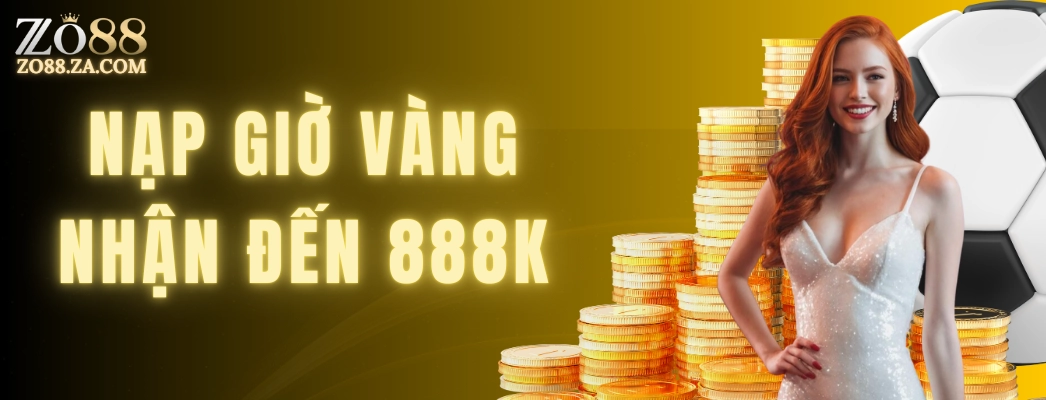 Khuyến mãi khung giờ vàng tại Zo88